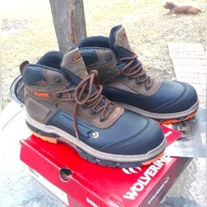 Wolverine Men's 12 EW Overpass Composite Toe Work Boots MultiShox Comfort System